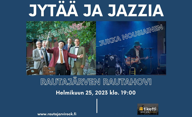 Jytää ja Jazzia - Jukka Nousiainen / Jahnukaiset Biljetter