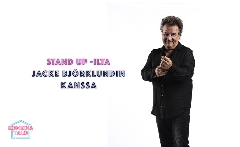 Stand up -ilta Jacke Björklundin kanssa Liput