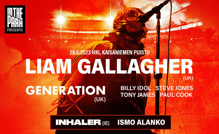 In The Park: Liam Gallagher, Generation SEX, Inhaler Liput