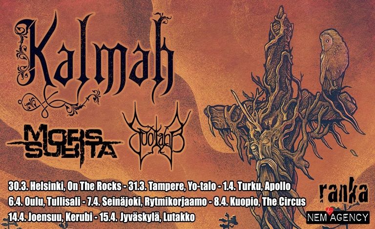 Kalmah, Mors Subita, Suotana Liput