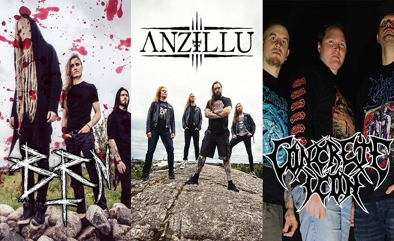 Anzillu, Concrete Icon, BloodRedNails Biljetter