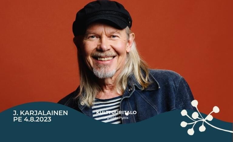 Pyhtään Kulttuuritalon kesäkonsertit: J. Karjalainen Liput