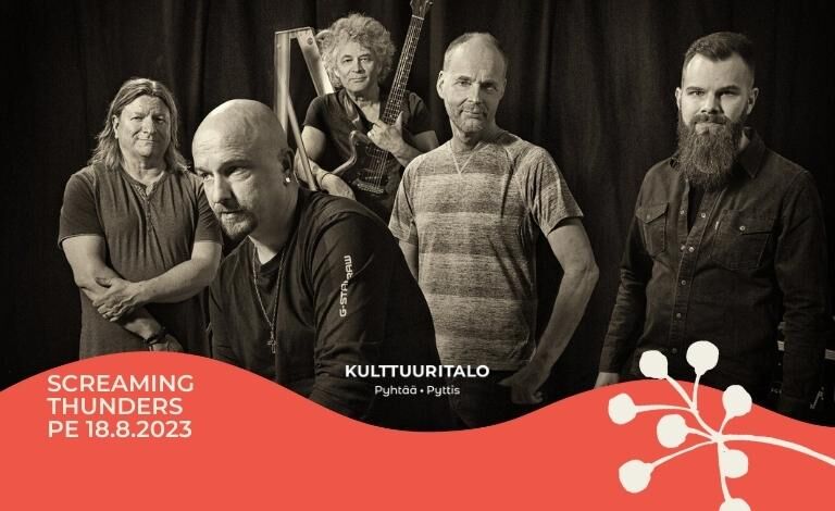 Pyhtään Kulttuuritalon kesäkonsertit: Screaming Thunders plays CCR & J.C. Fogerty Liput
