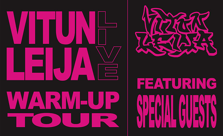 vitunleija® WARM-UP TOUR: DAVI, Korelon, Cledos Tickets