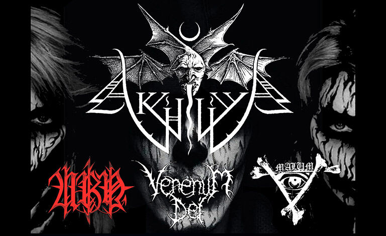 Blacksummer 23: Akhlys (US), Rienaus, Kyy, Malum Biljetter