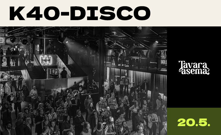 K40-disco Liput