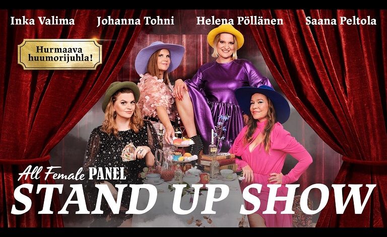 All Female Panel: Hurmaava huumorijuhla! -stand up -show Liput