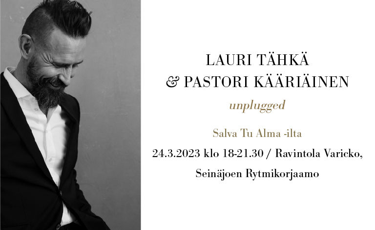 Salva tu Alma -ilta: Lauri Tähkä & Pastori Kääriäinen Biljetter