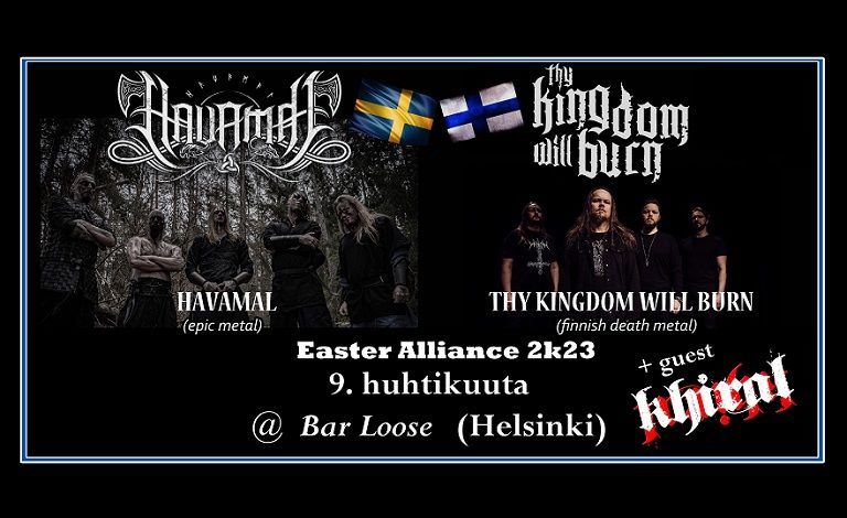HAVAMAL (SWE), Thy Kingdom Will Burn, Khiral Liput