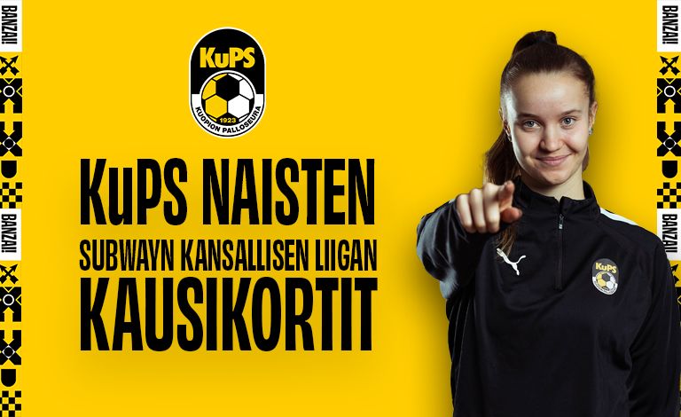 KuPS Kansallinen liiga Säsongskort 2023 Biljetter