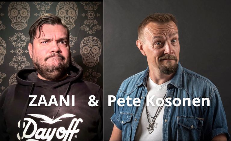 Stand up show Zaani ja Pete Kosonen Raahesali