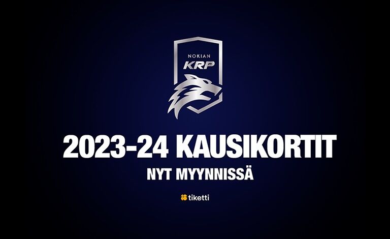 Nokian KrP 2023-2024 kausikortti Liput