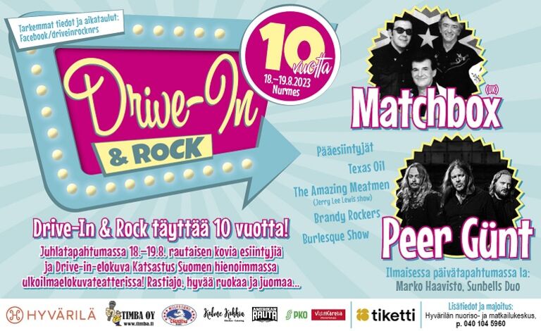 Drive-In & Rock Nurmes 2023 Liput