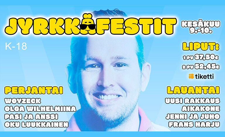 Jyrkkäfestit 2023 Liput