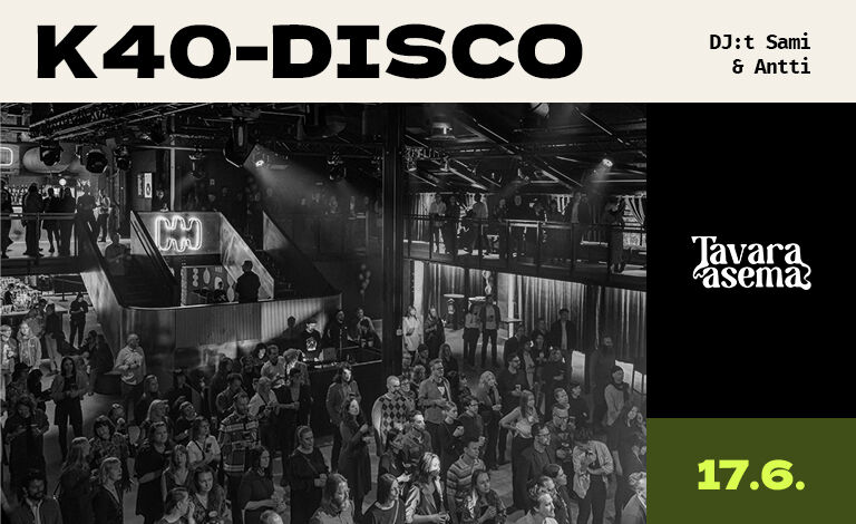 K40-disco: DJ:t Sami & Antti Liput