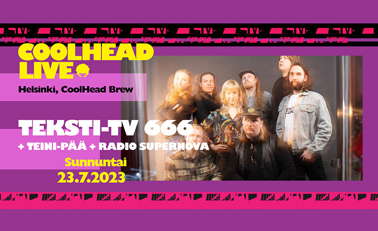 Teksti-TV 666 + Teini-Pää + Radio Supernova Liput
