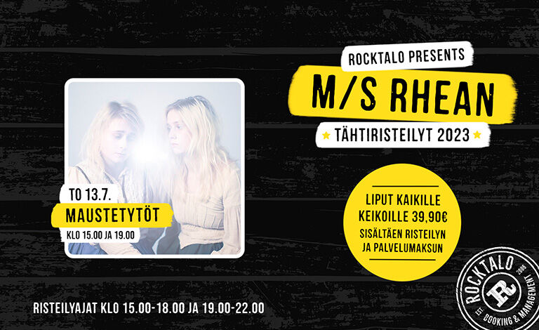 M/S Rhean Tähtiristeilyt: Maustetytöt (klo 15:00) Liput
