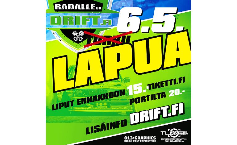 Drift.fi Lapua Liput