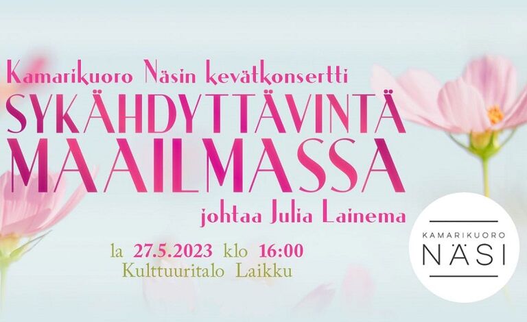 Kamarikuoro Näsin kevätkonsetti - Sykähdyttävintä Maailmassa Liput