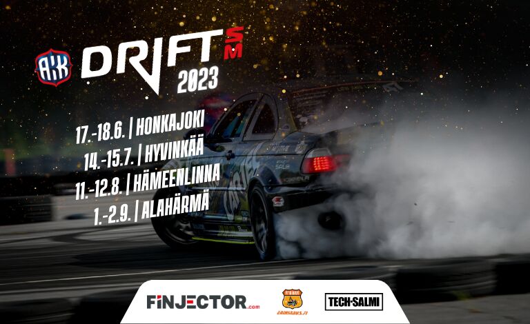 Drift SM tapahtumat 2023 Liput