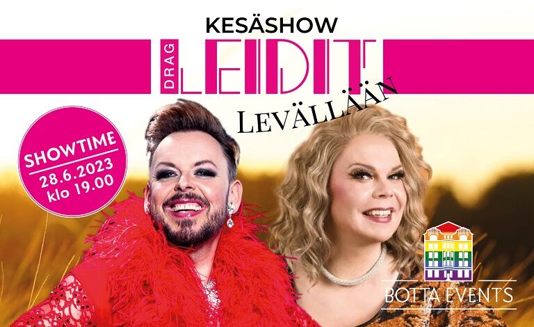 Drag-Leidit levällään Liput