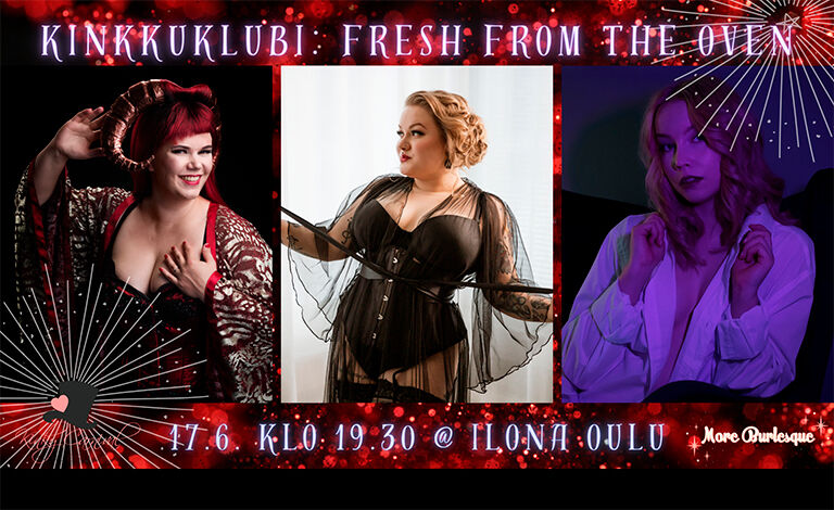 Kinkkuklubi: Fresh from the Oven - Uusien burleskitulokkaiden ilta Liput