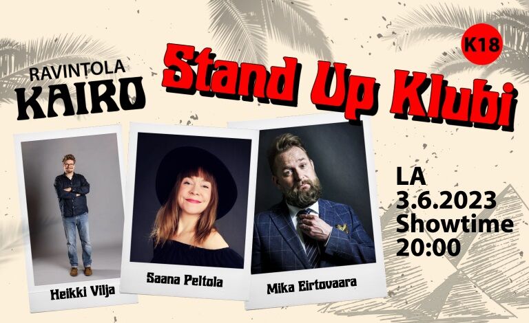Kairo Stand Up Klubi Biljetter