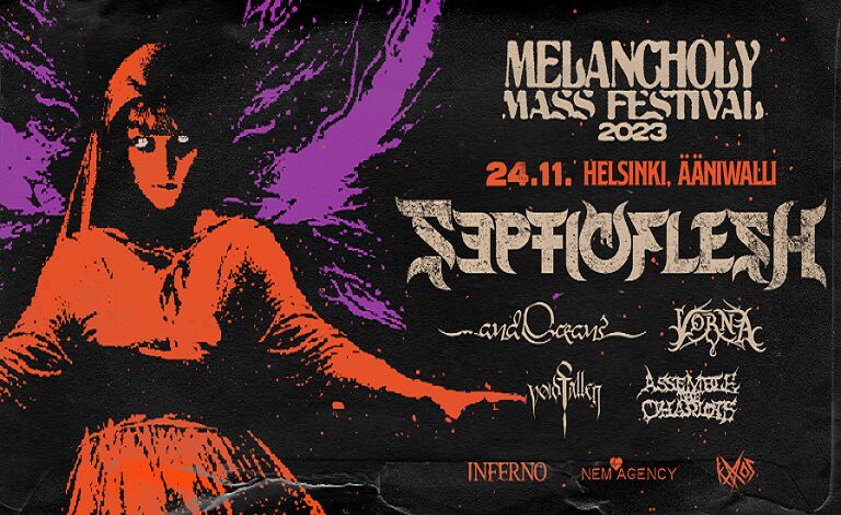 Melancholy Mass: Septicflesh (GRC) + ...And Oceans + VORNA + Assemble The Chariots + Voidfallen Tickets