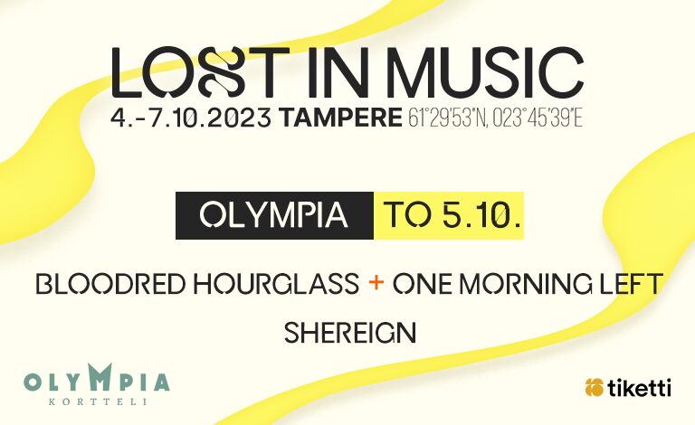 Lost in Music Festival 2023 Tampereen Olympiassa