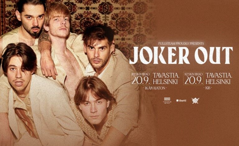 Joker Out (SVN) - IKÄRAJATON Liput