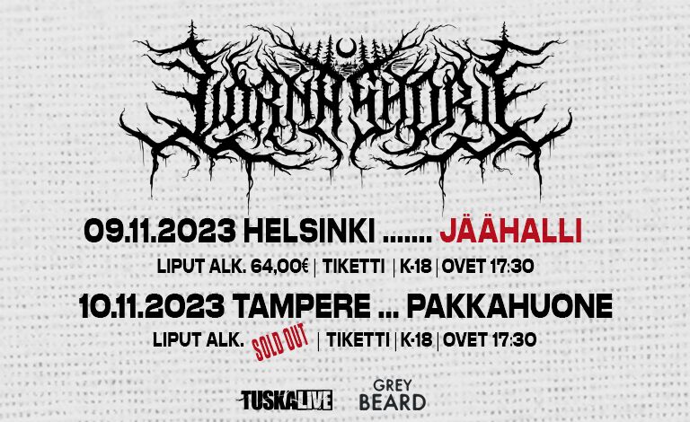 Lorna Shore - The Pain Remains EU Tour 2023 Liput