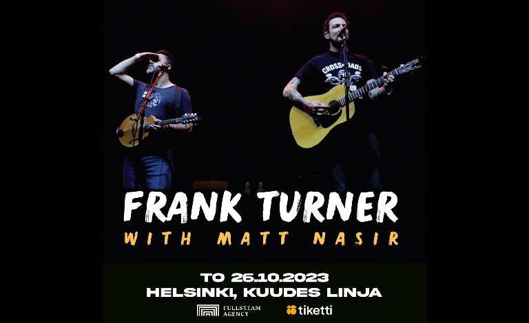 Frank Turner (UK) Liput