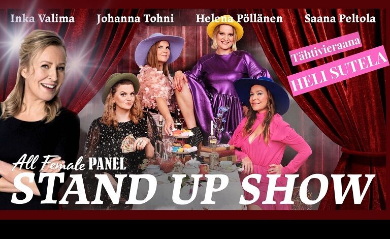 Stand Up Ounaspaviljonki! | Osta lippu helposti | Tiketti
