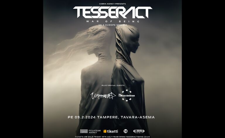 TesseracT (UK) + Unprocessed (DE) + The Callous Daoboys (US) Liput