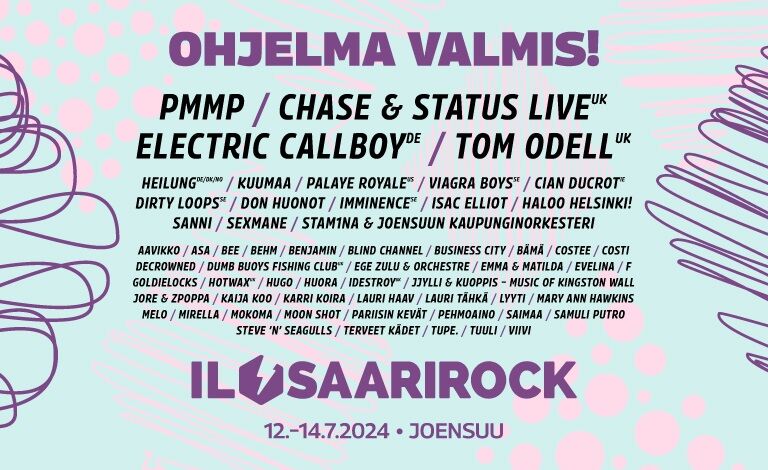 Ilosaarirock 2024 Liput