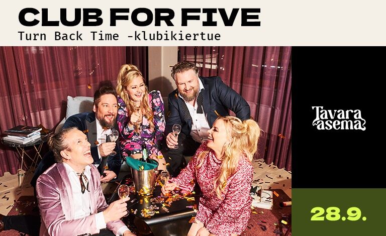 Club For Five Tickets