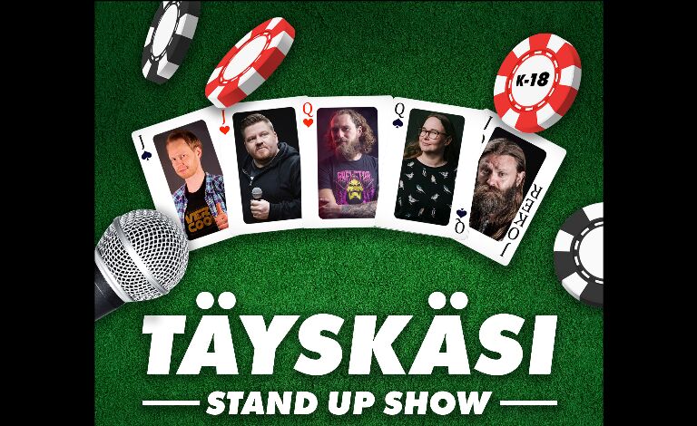 Kerubin Stand Up: Täyskäsi Liput