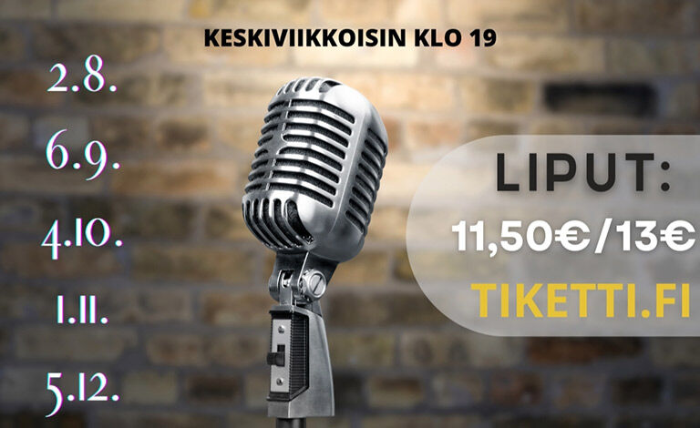 Pikku Hanhen stand up Hautomo Liput