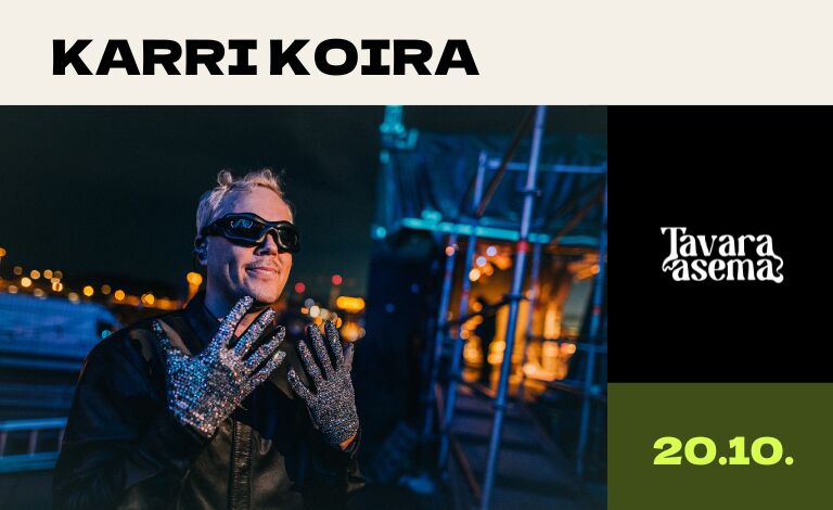 Karri Koira: Suoraan sydämeen -kiertue Liput