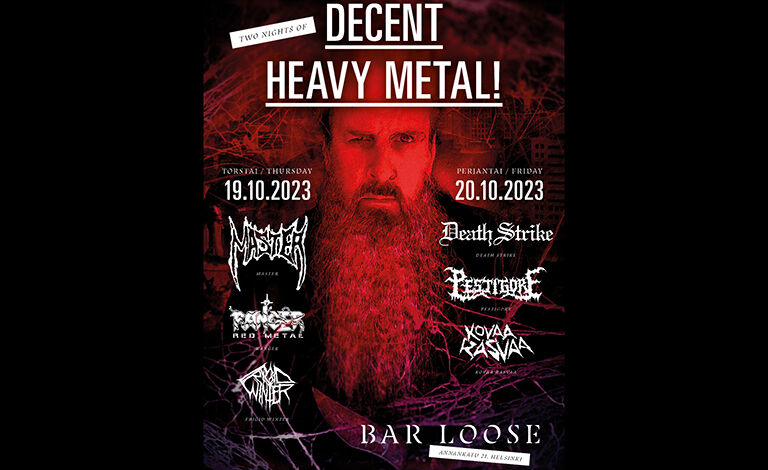TWO NIGHTS OF DECENT HEAVY METAL Liput