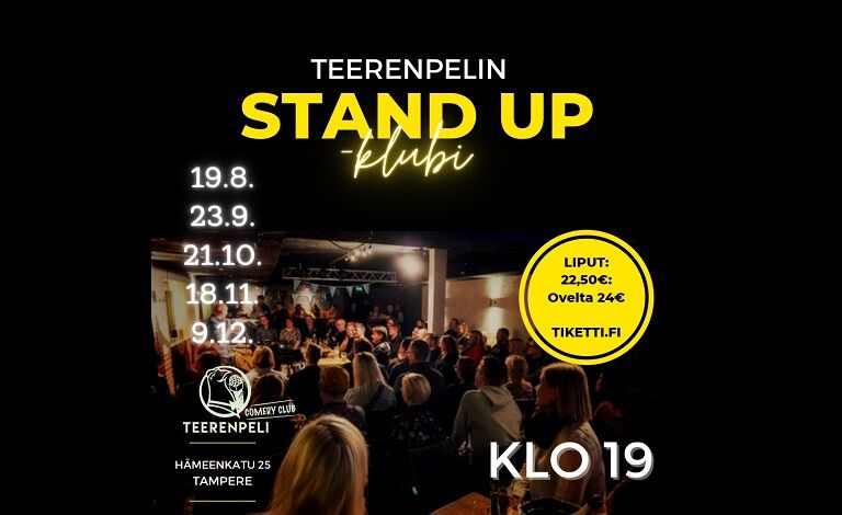 Teerenpelin Stand up -klubi Liput