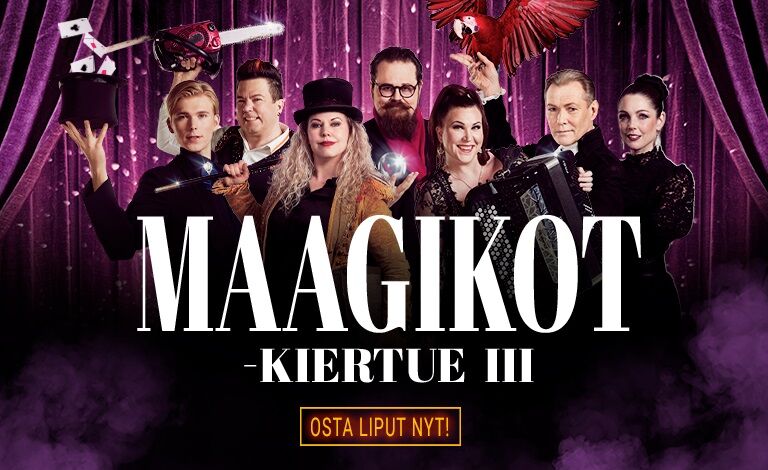 MAAGIKOT 3 - Suomen suurin magia-kiertue Liput
