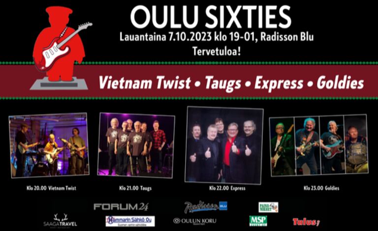 Oulu Sixties Liput