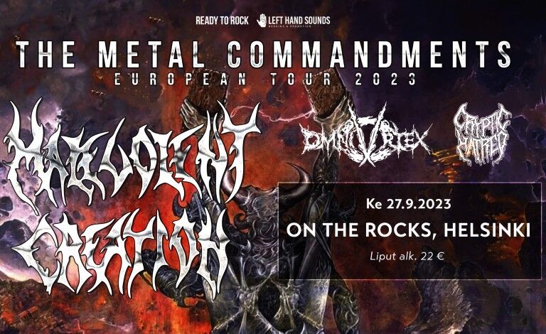 Malevolent Creation (US), Omnivortex, Cryptic Hatred Liput