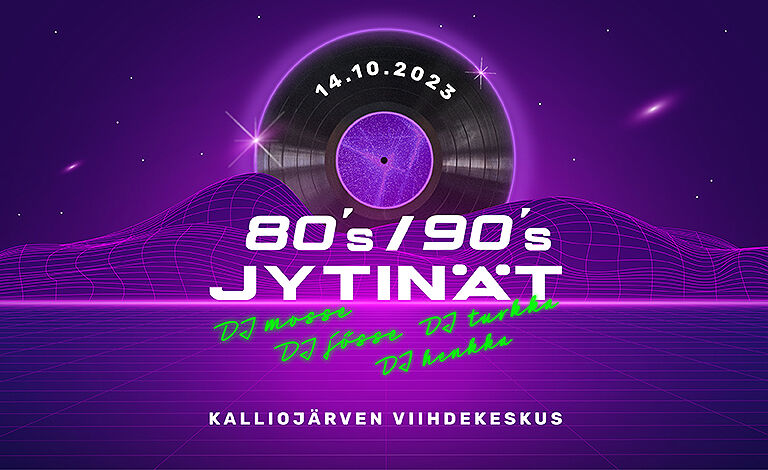 80's / 90's Jytinät Liput