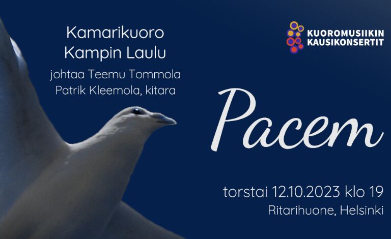 Kamarikuoro Kampin Laulu: Pacem Liput