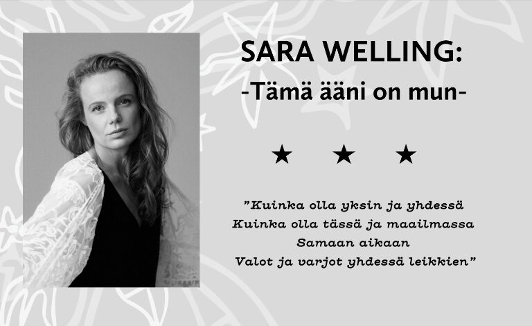 AX Under: Sara Welling – Tämä ääni on mun Liput