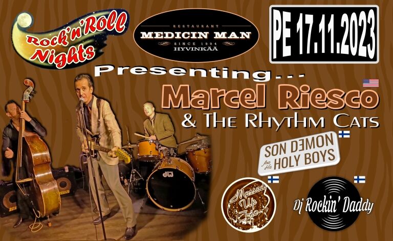 RRNights & Medicin Man Presenting – Marcel Riesco (USA) Liput
