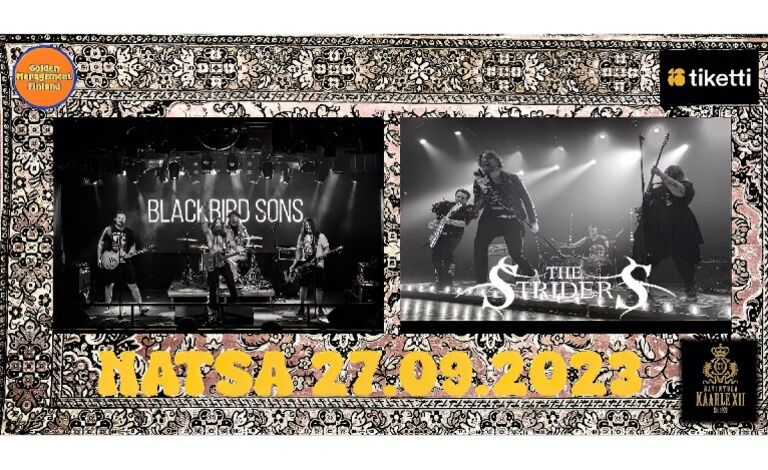 GMF presents: The Striders (SWE) & Blackbird Sons (FIN) at Natsa Liput