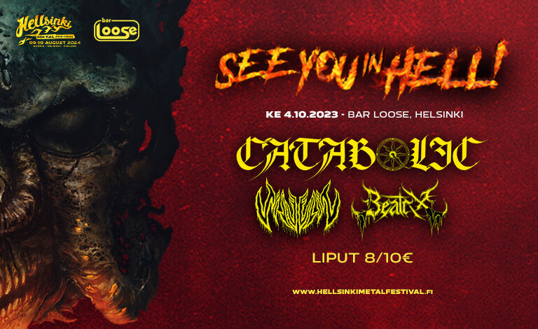 See You in Hell: Catabolic, Jävelin & Beatrix Liput
